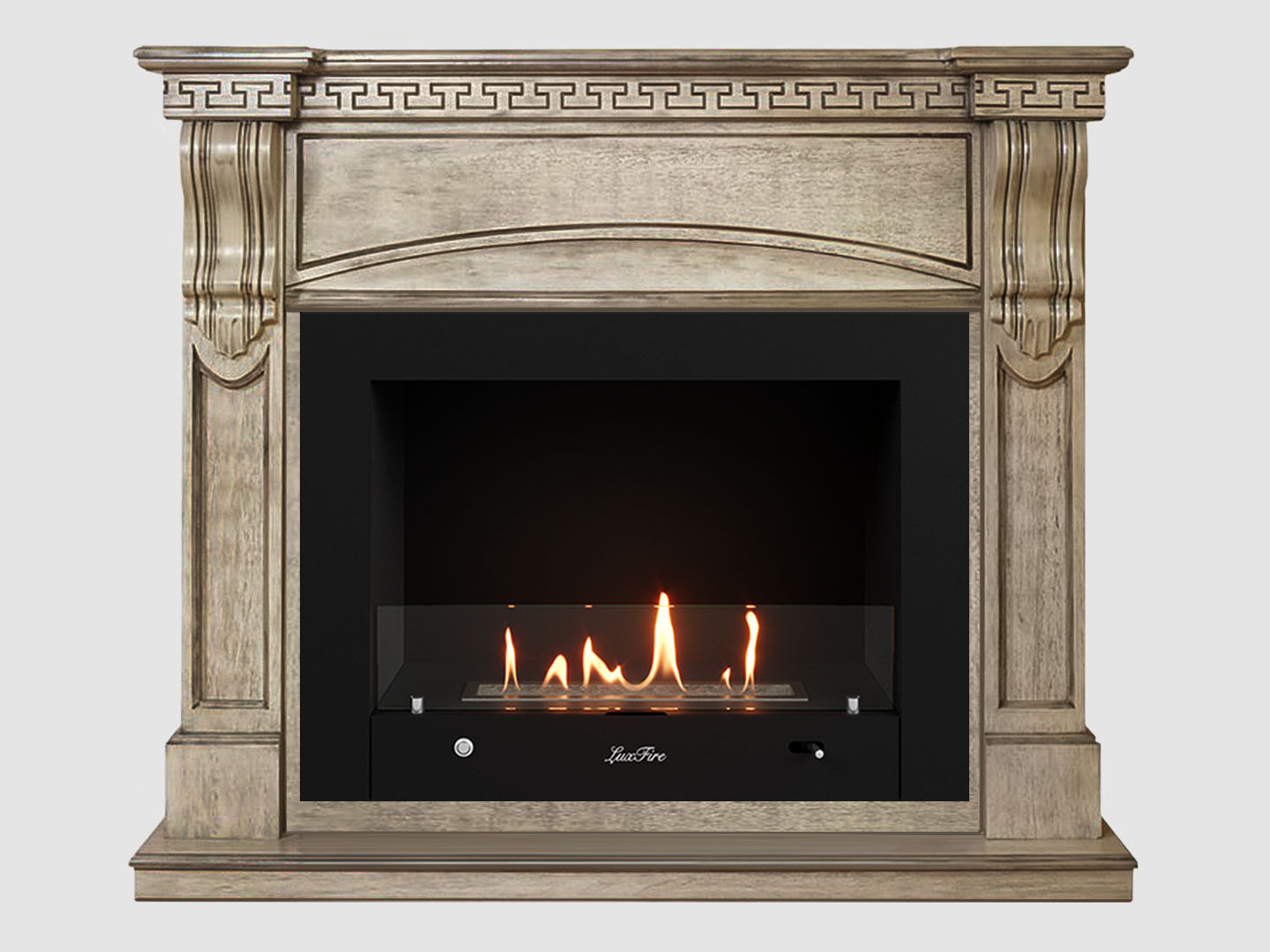 Каминный портал МДФ "Мюнхен 1250" с биокамином Lux Fire "Фаер Бокс 4 - 30" (бежевый) Каминный портал МДФ "Мюнхен 1250" с биокамином Lux Fire "Фаер Бокс 4 - 30" (бежевый) по цене 127 300 руб.