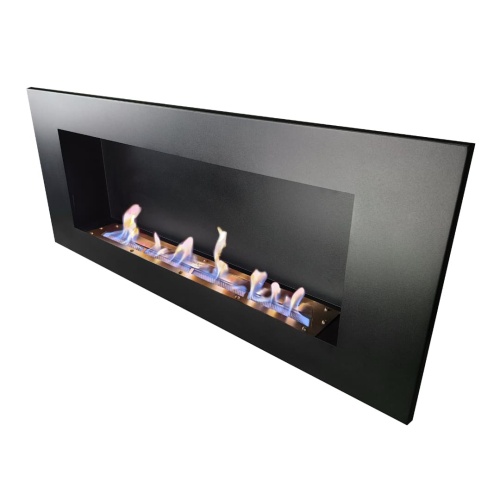 Биокамин "Русский огонь" Лофт 1200V встраиваемый с защитным и декоративным стеклом