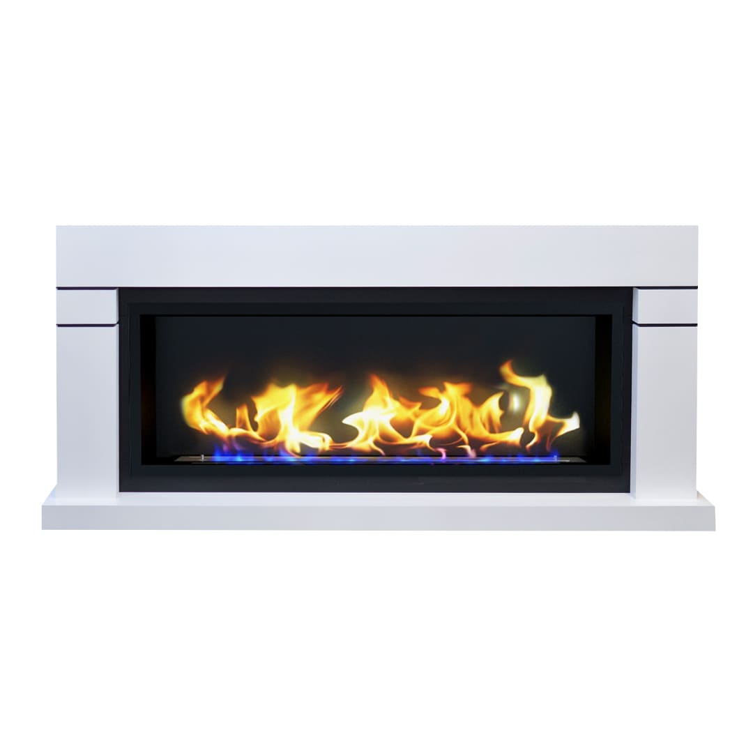 Биокамин в линейном портале "Русский огонь" Тоби с защитным стеклом по цене 98 600 руб.