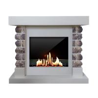 Биокамин в портале SteelHeat Krok, стекло, стемалит Биокамин в портале SteelHeat Krok, стекло, стемалит