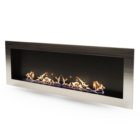 Биокамин "Русский огонь" Хай-тек 1500V встраиваемый с защитным стеклом по цене 57 400 руб.