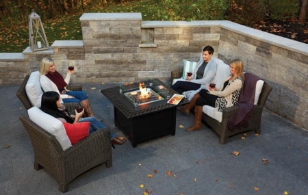 Стол-камин газовый NapoLEOn Victorian 107х107 см Стол-камин газовый NapoLEOn Victorian 107х107 см