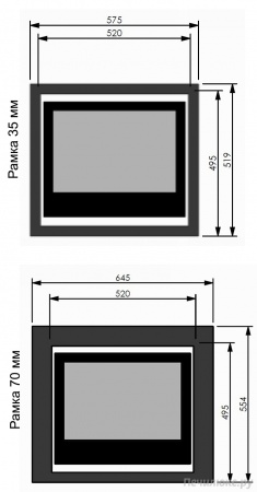 Газовый камин BellFires Unica 50 Газовый камин BellFires Unica 50