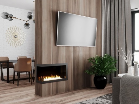 Биокамин "Русский огонь" Честер 700 угловой левый по цене 23 800 руб.