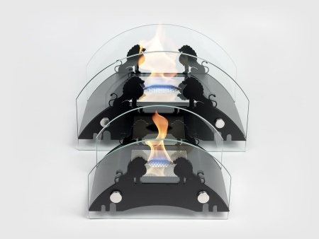 Настольный биокамин Lux Fire "Царский мост" M Чёрный по цене 13 305 руб.