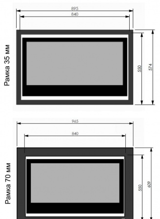 Газовый камин BellFires Unica 90 Газовый камин BellFires Unica 90